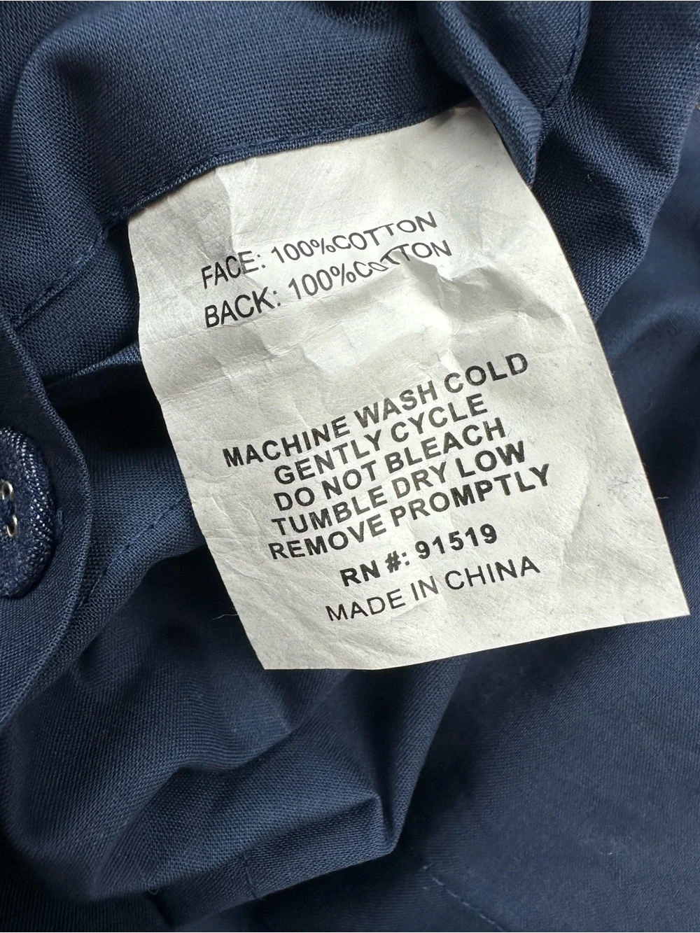 Denim Cotton King Size Pillow Sham